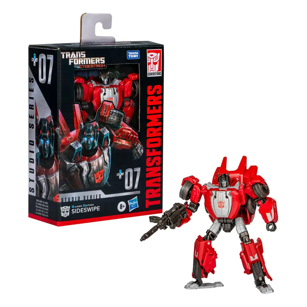 Transformers: War for Cybertron Studio Series Deluxe Class Akční figurka Gamer Edition Sideswipe 11 cm fotografii produktu