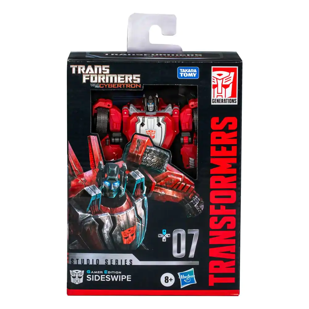 Transformers: War for Cybertron Studio Series Deluxe Class Akční figurka Gamer Edition Sideswipe 11 cm fotografii produktu