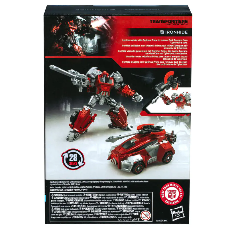 Transformers War for Cybertron Studio Series Ironhide figurka 16 cm fotografii produktu