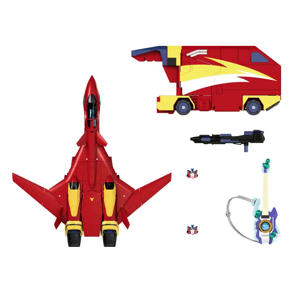 Transformers x Macross 7 Synergenex Akční figurka Basara Prime fotografii produktu