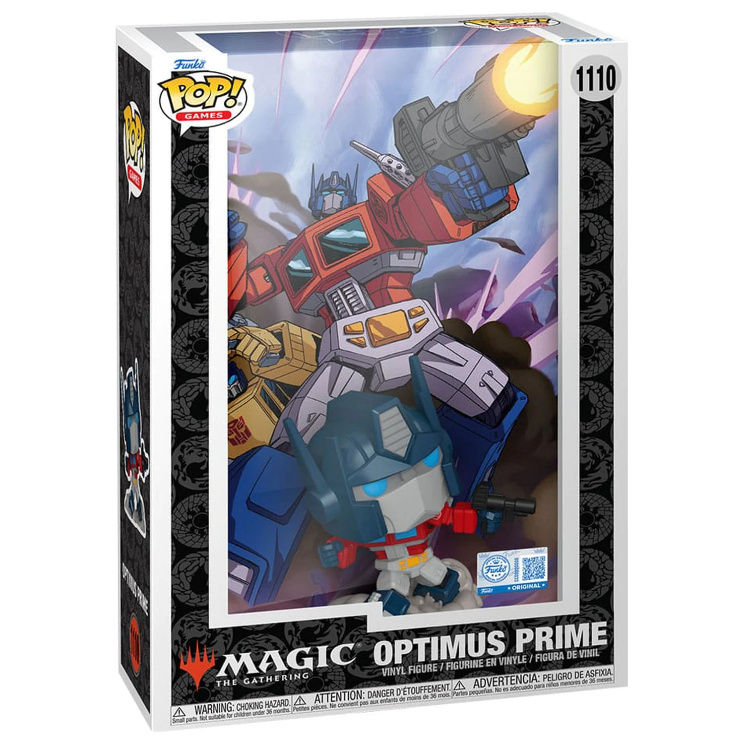 Transformers X MTG Funko POP! Comic Covers Vinylová figurka Optimus Prime (Magic the Gathering) fotografii produktu