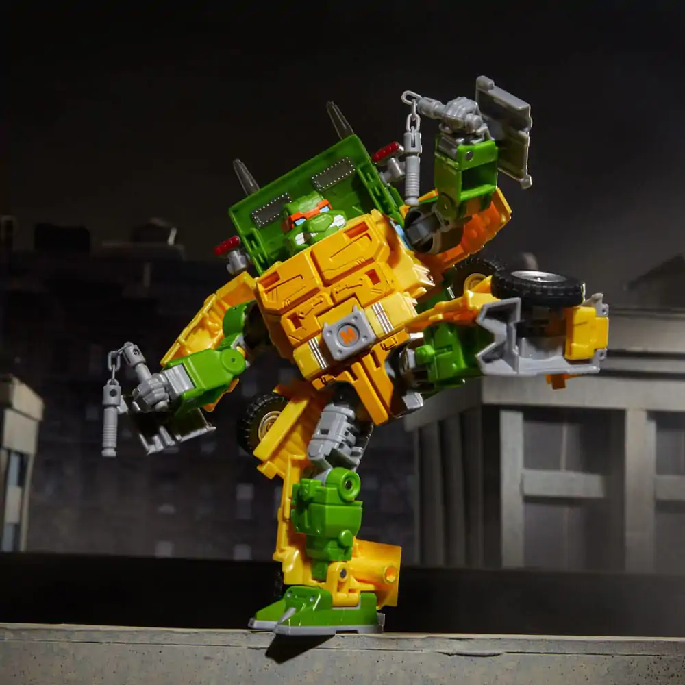 Transformers x Teenage Mutant Ninja Turtles akční figurka Party Wallop 18 cm fotografii produktu