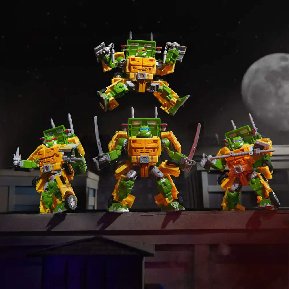 Transformers x Teenage Mutant Ninja Turtles akční figurka Party Wallop 18 cm fotografii produktu