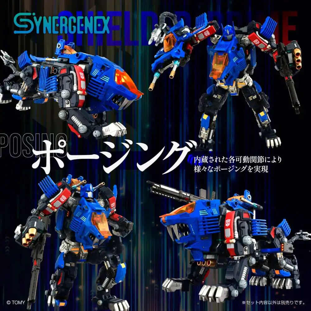 Transformers Zoids Plastiková stavebnice 1/60 Shield-D-Prime 26 cm fotografii produktu