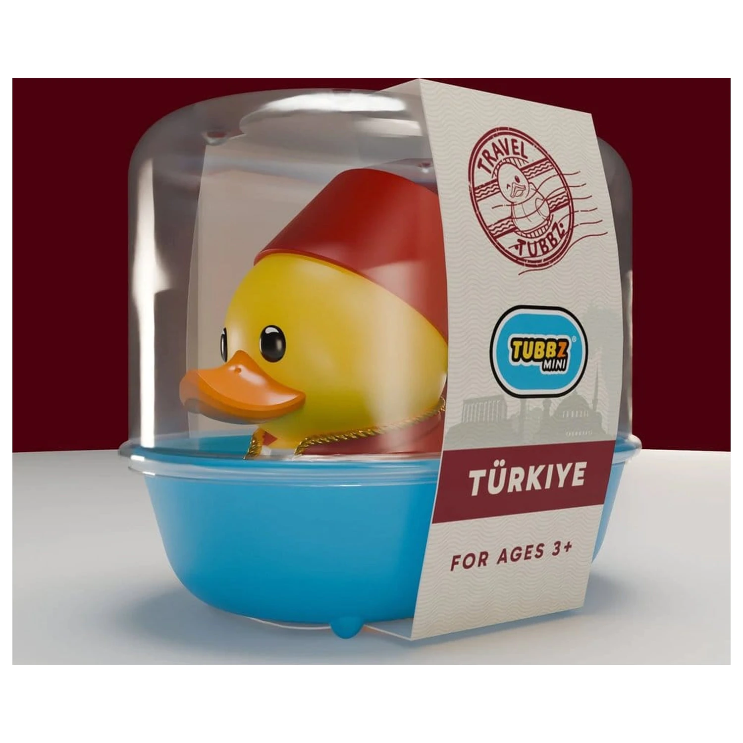 Travel Tubbz Mini PVC figurka Turkey 5 cm fotografii produktu