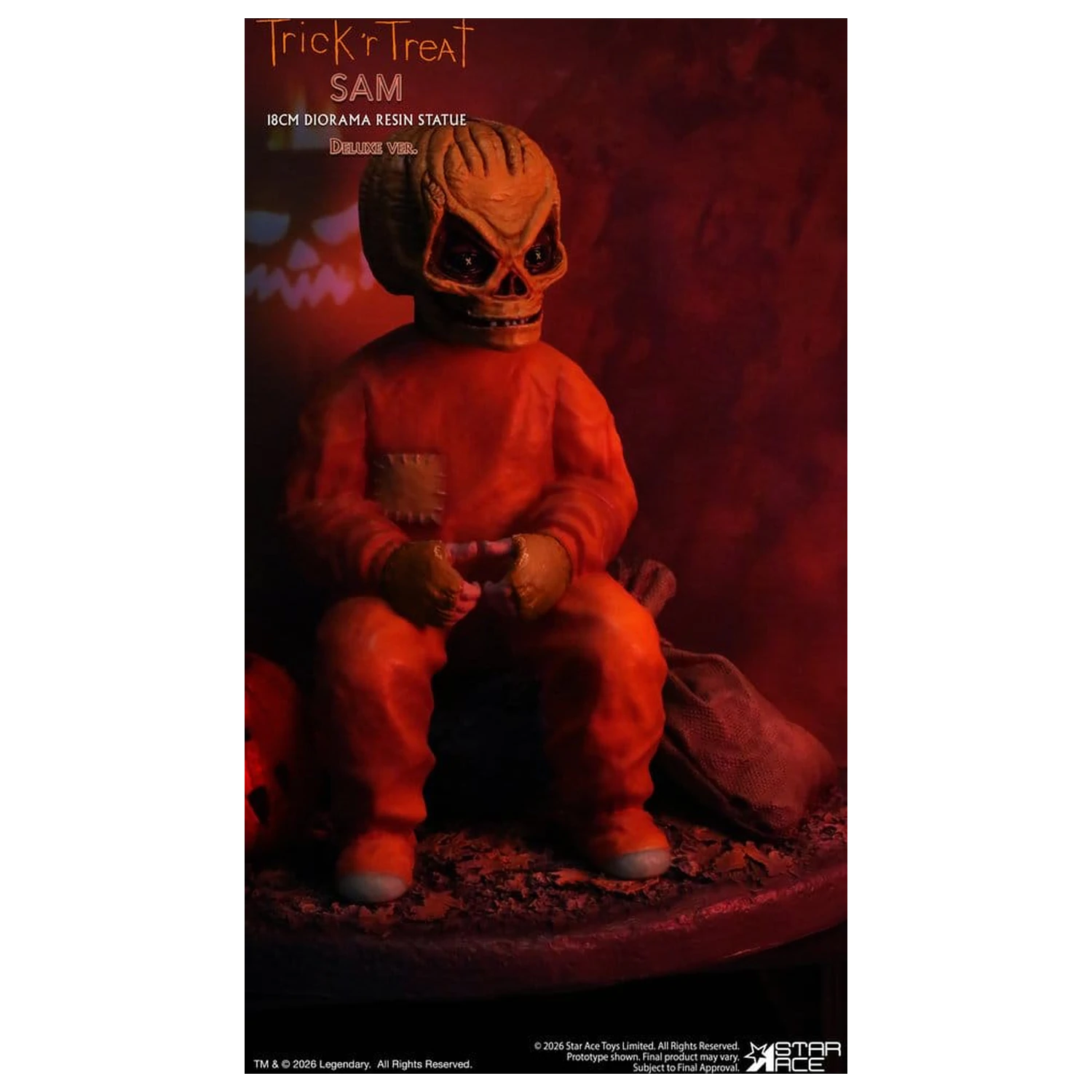 Trick R Treat Diorama Pryskyřičná Soška Sam DX 18 cm fotografii produktu