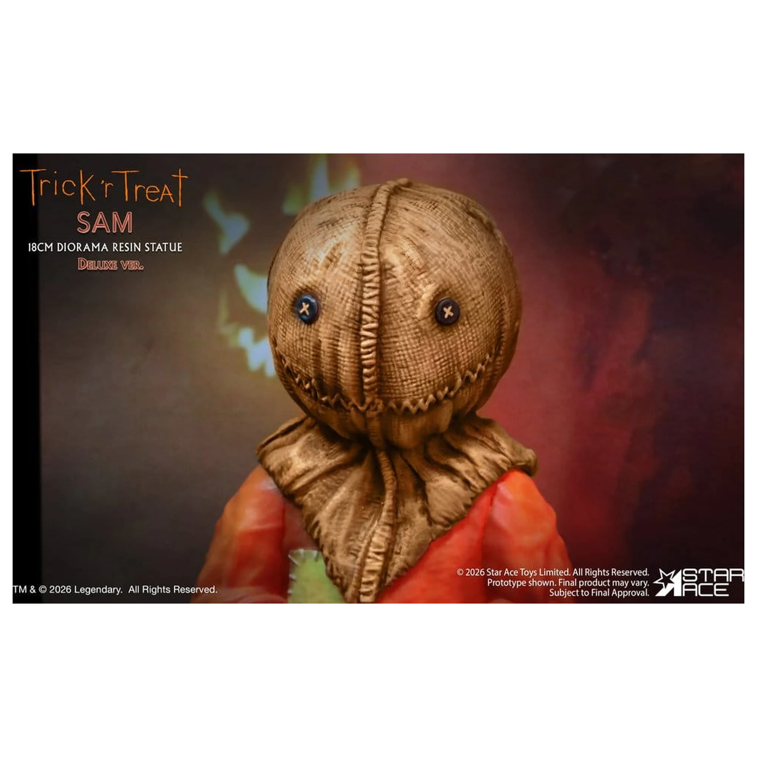 Trick R Treat Diorama Pryskyřičná Soška Sam DX 18 cm fotografii produktu