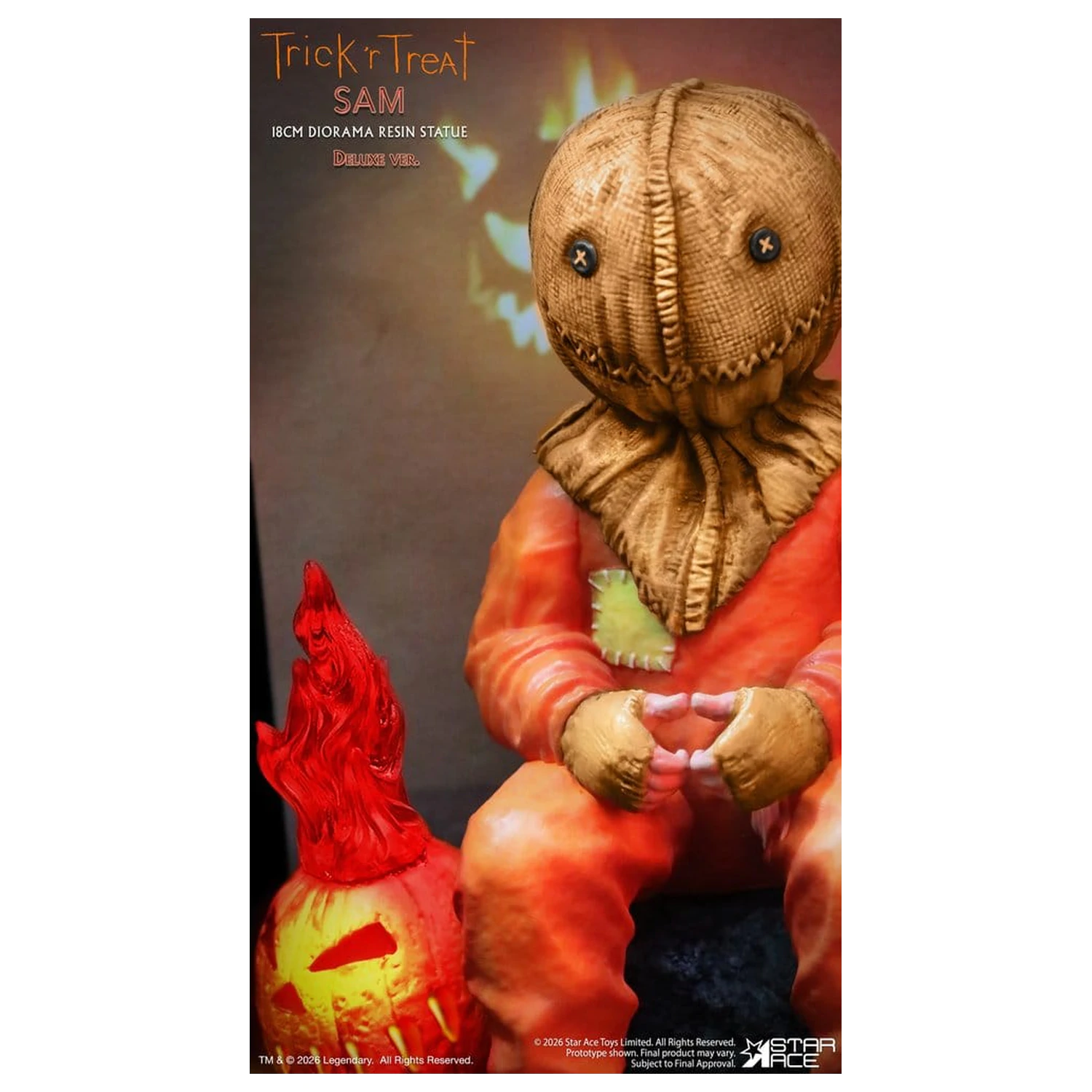 Trick R Treat Diorama Pryskyřičná Soška Sam DX 18 cm fotografii produktu