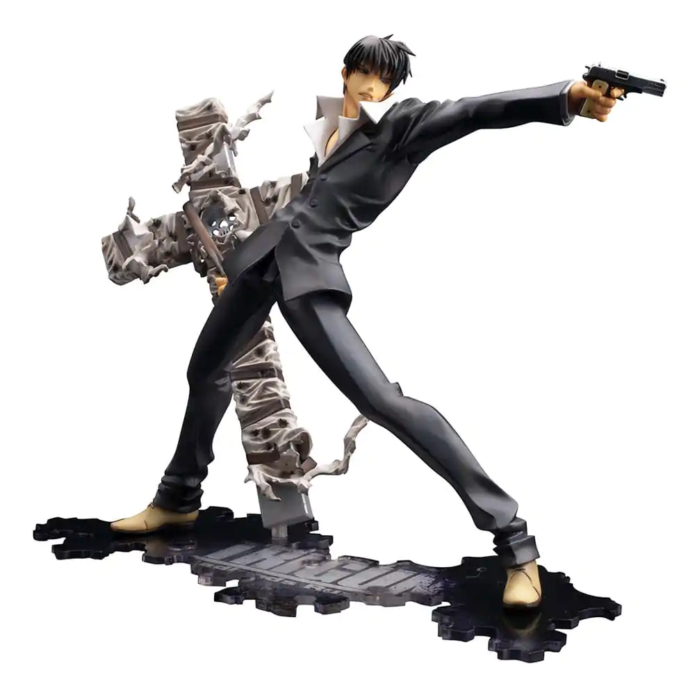 Trigun Badlands Rumble ARTFX J soška 1/8 Nicholas D. Wolfwood Renewal Package verze 20 cm fotografii produktu