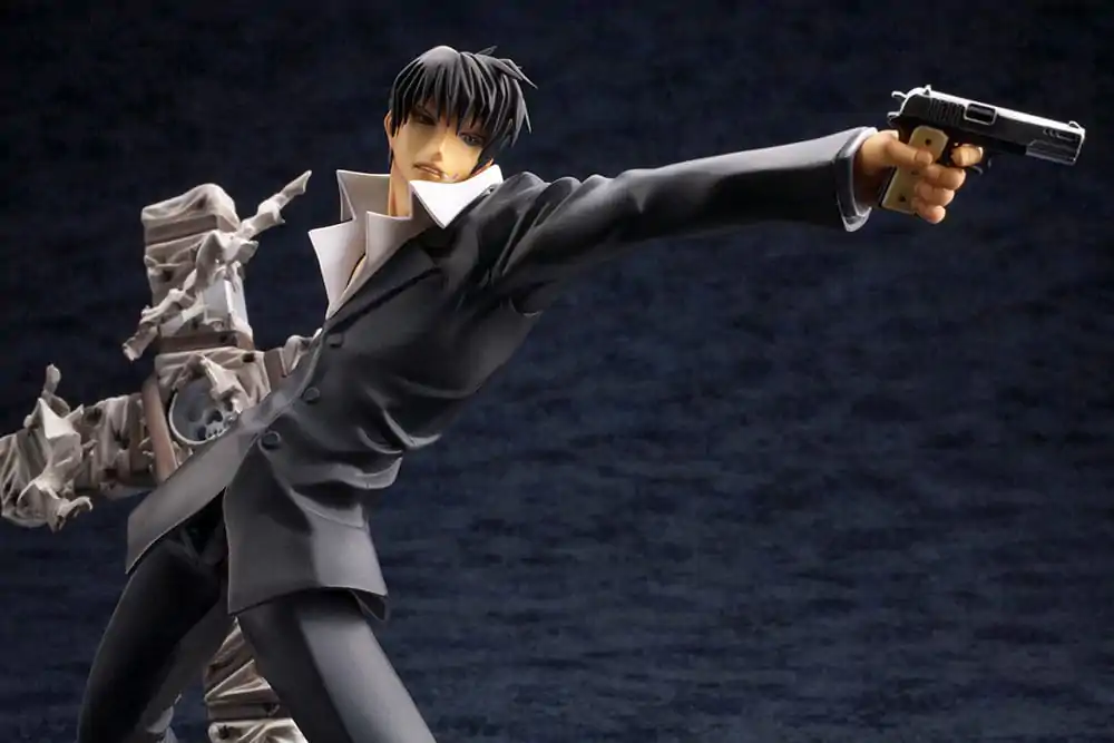 Trigun Badlands Rumble ARTFX J soška 1/8 Nicholas D. Wolfwood Renewal Package verze 20 cm fotografii produktu