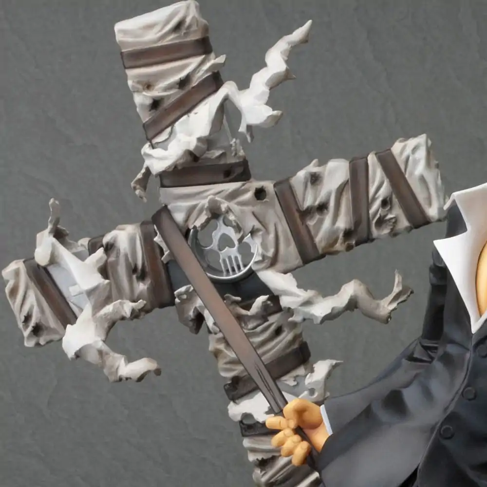 Trigun Badlands Rumble ARTFX J soška 1/8 Nicholas D. Wolfwood Renewal Package verze 20 cm fotografii produktu