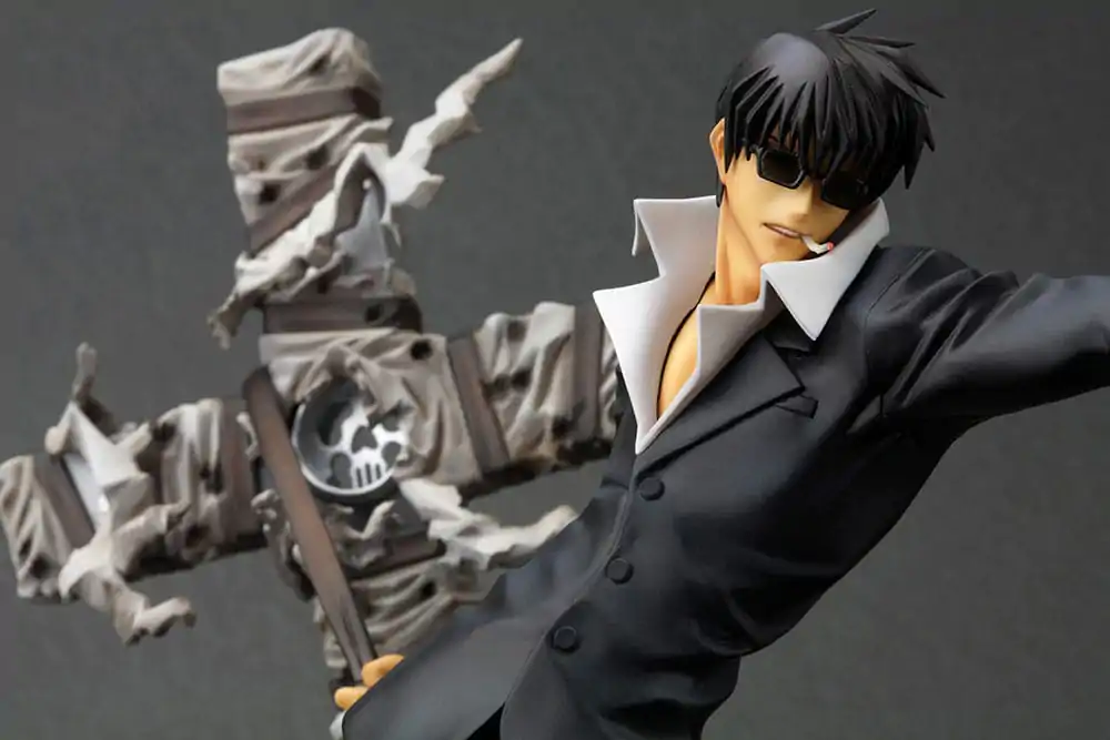 Trigun Badlands Rumble ARTFX J soška 1/8 Nicholas D. Wolfwood Renewal Package verze 20 cm fotografii produktu