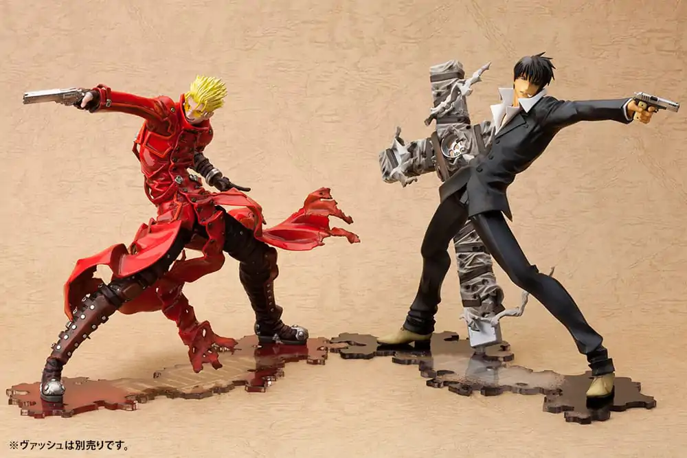 Trigun Badlands Rumble ARTFX J soška 1/8 Nicholas D. Wolfwood Renewal Package verze 20 cm fotografii produktu