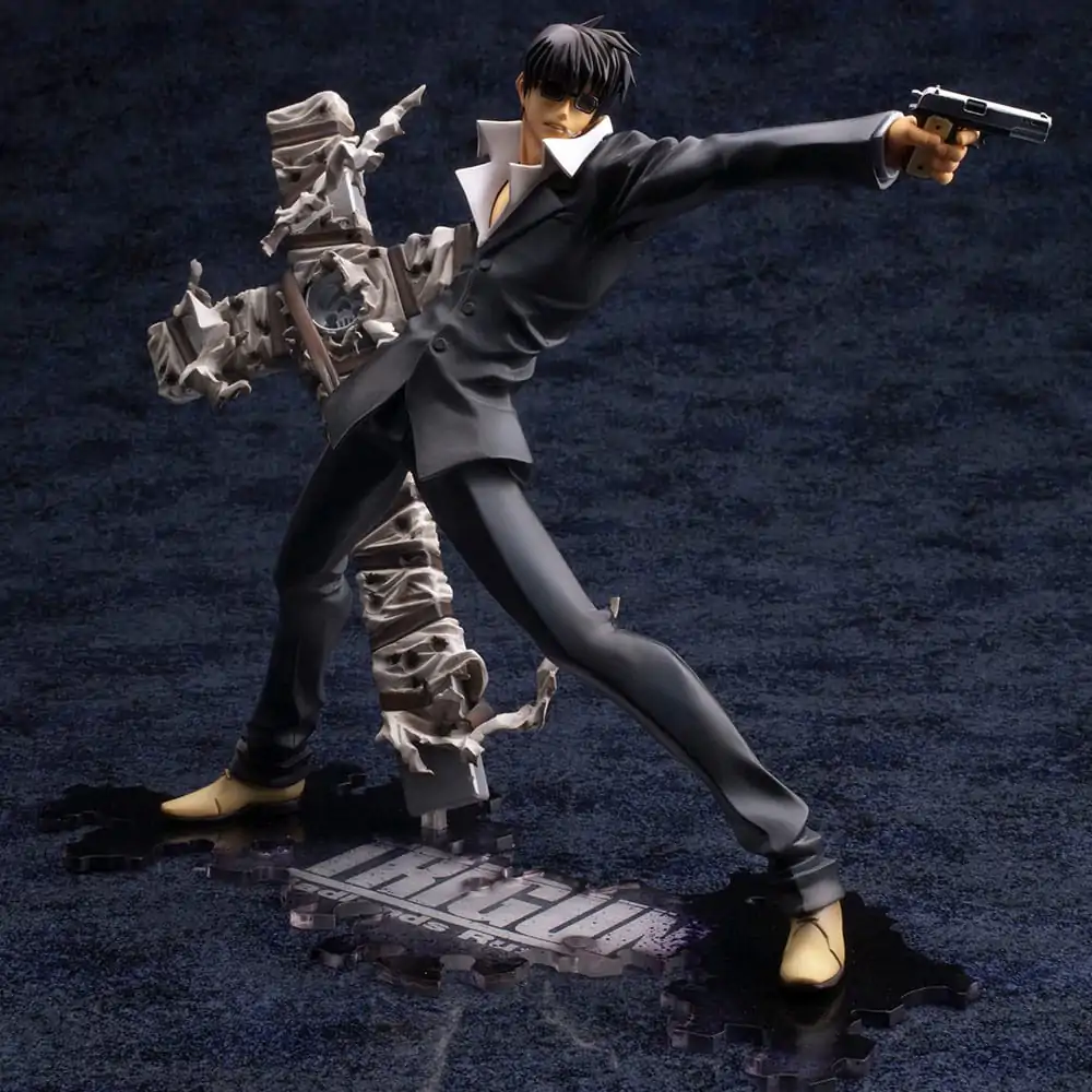 Trigun Badlands Rumble ARTFX J soška 1/8 Nicholas D. Wolfwood Renewal Package verze 20 cm fotografii produktu