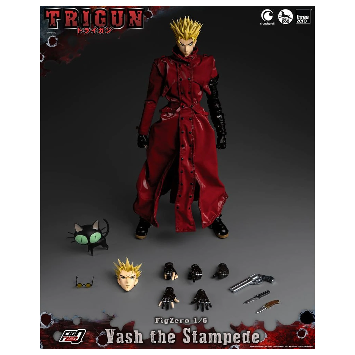 Trigun FigZero Akční figurka 1/6 Vash the Stampede 31 cm fotografii produktu