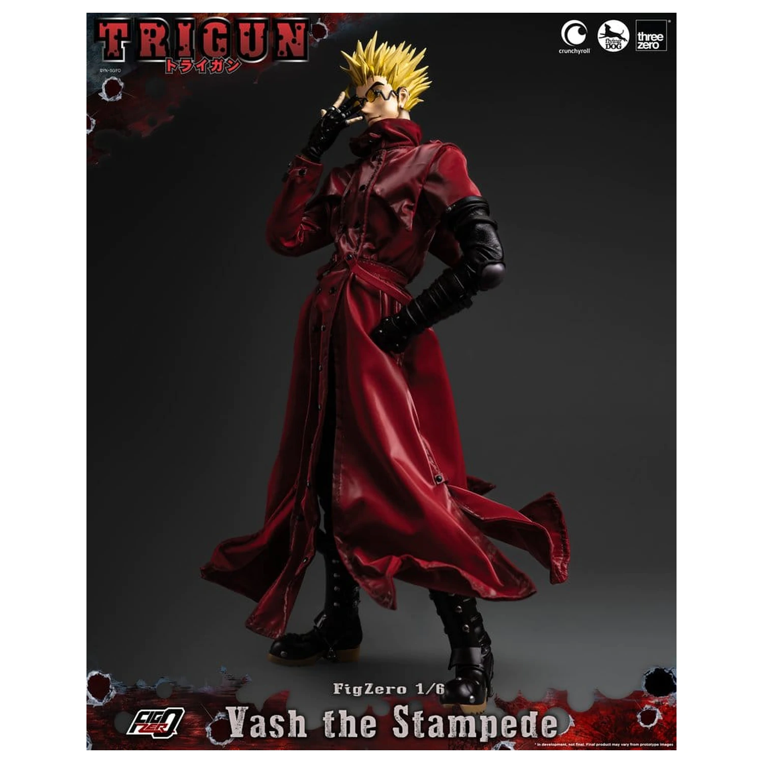 Trigun FigZero Akční figurka 1/6 Vash the Stampede 31 cm fotografii produktu