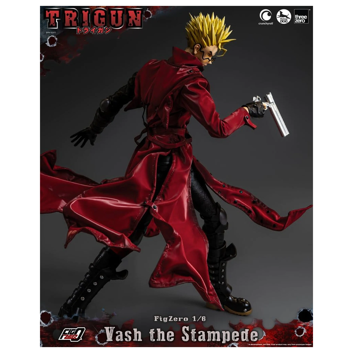 Trigun FigZero Akční figurka 1/6 Vash the Stampede 31 cm fotografii produktu
