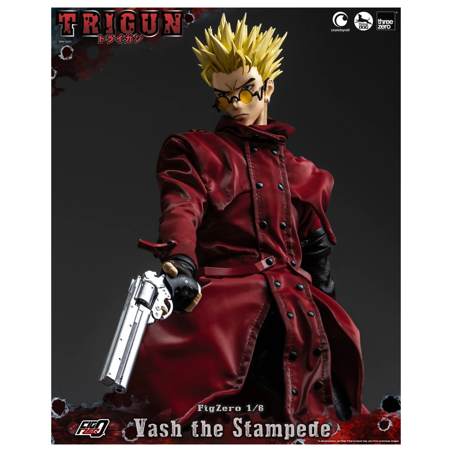 Trigun FigZero Akční figurka 1/6 Vash the Stampede 31 cm fotografii produktu