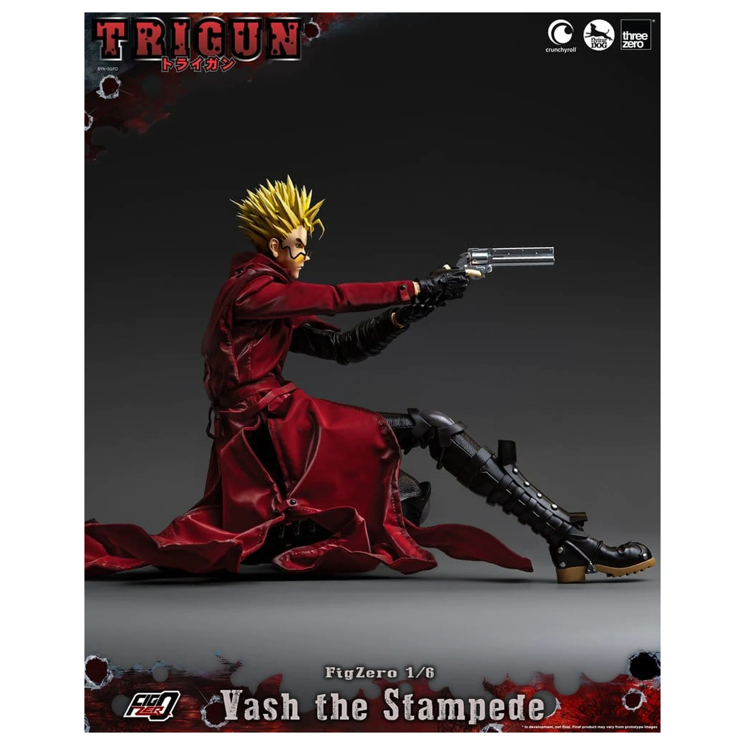 Trigun FigZero Akční figurka 1/6 Vash the Stampede 31 cm fotografii produktu