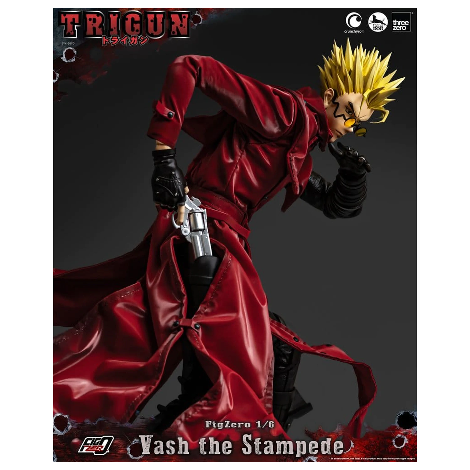 Trigun FigZero Akční figurka 1/6 Vash the Stampede 31 cm fotografii produktu