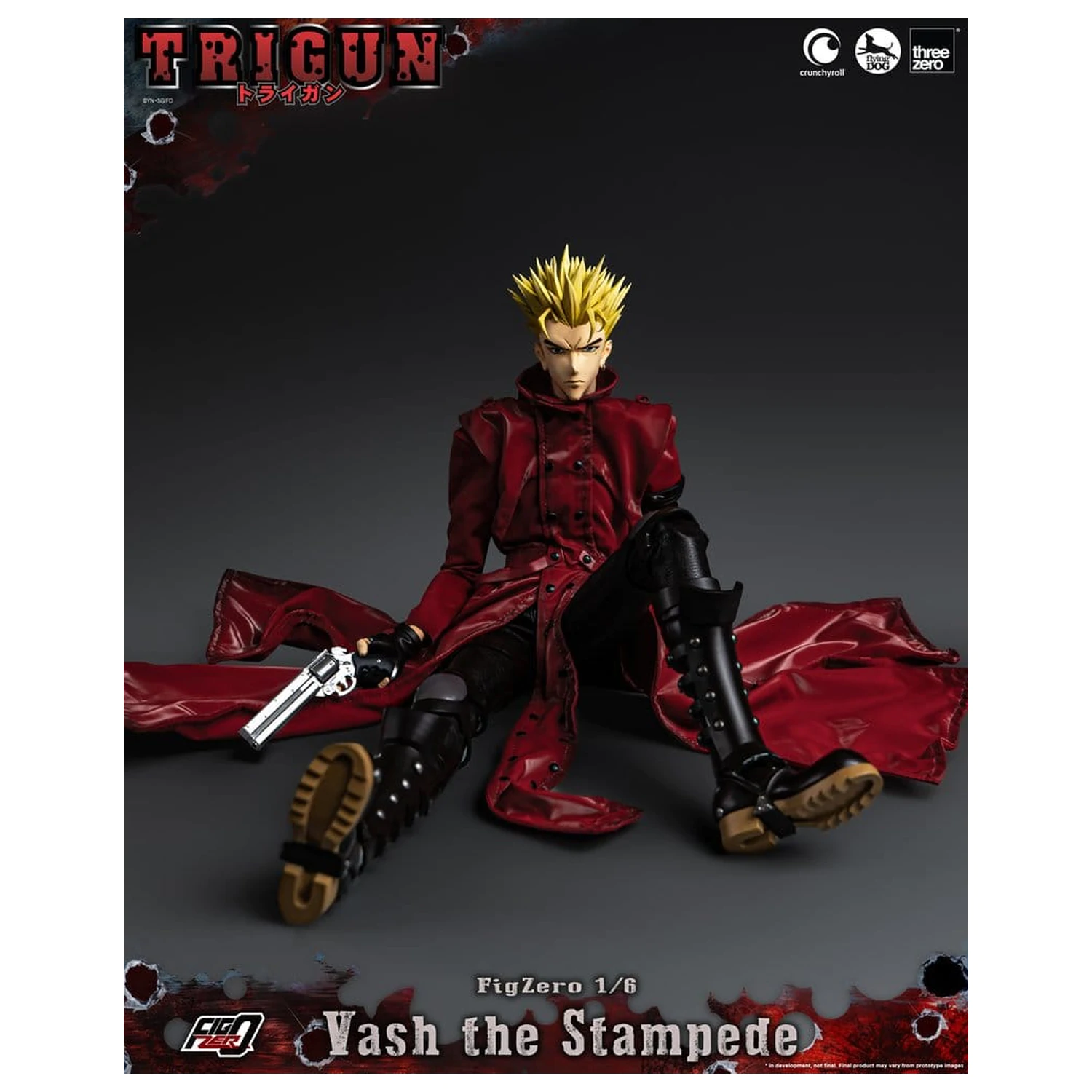 Trigun FigZero Akční figurka 1/6 Vash the Stampede 31 cm fotografii produktu