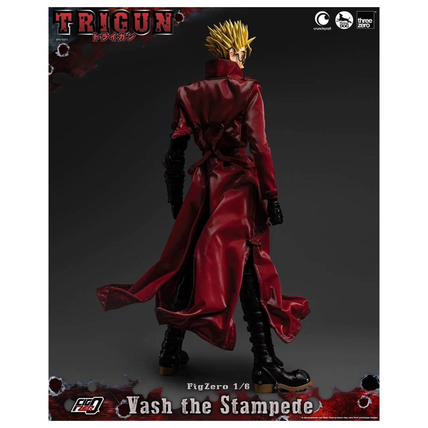 Trigun FigZero Akční figurka 1/6 Vash the Stampede 31 cm fotografii produktu