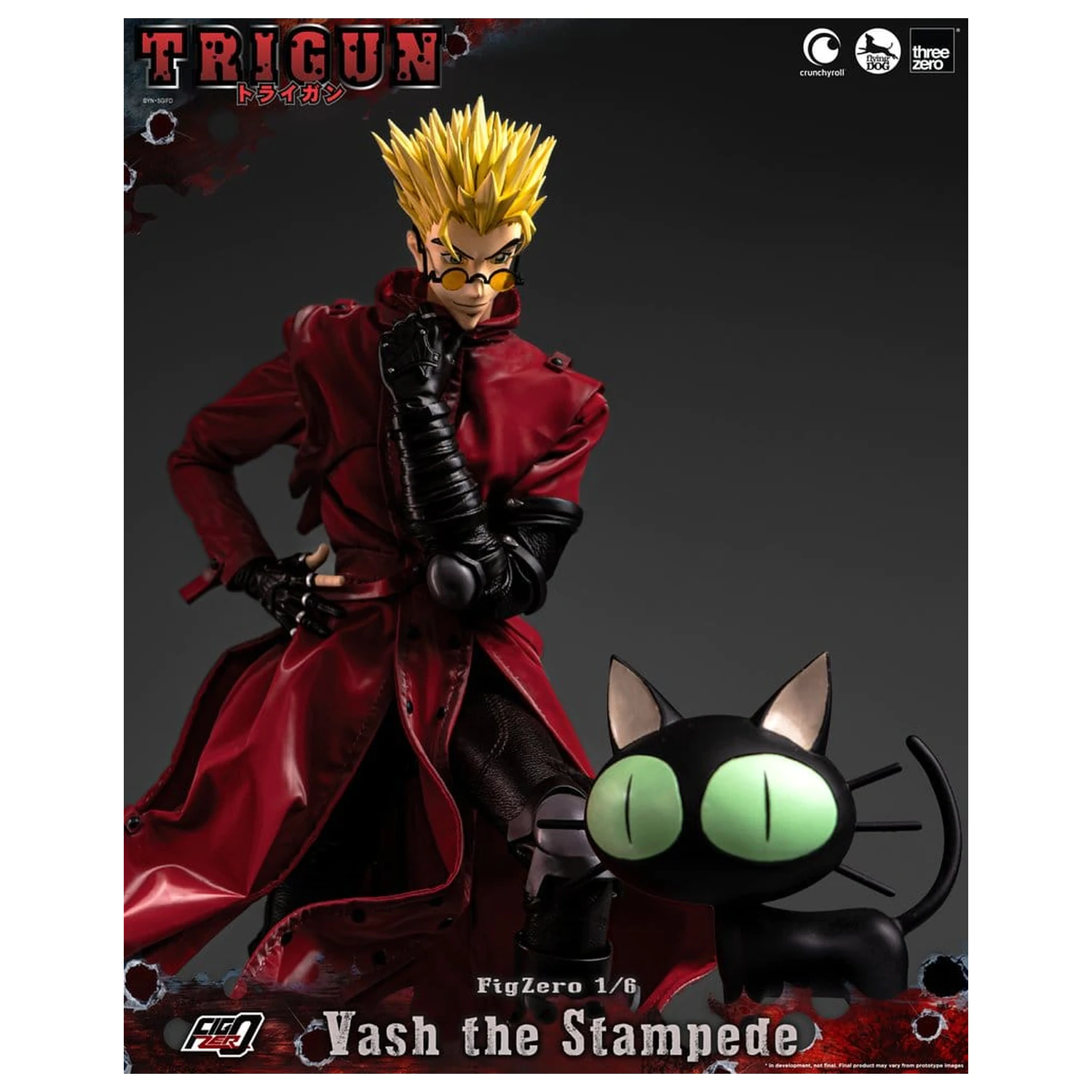 Trigun FigZero Akční figurka 1/6 Vash the Stampede 31 cm fotografii produktu