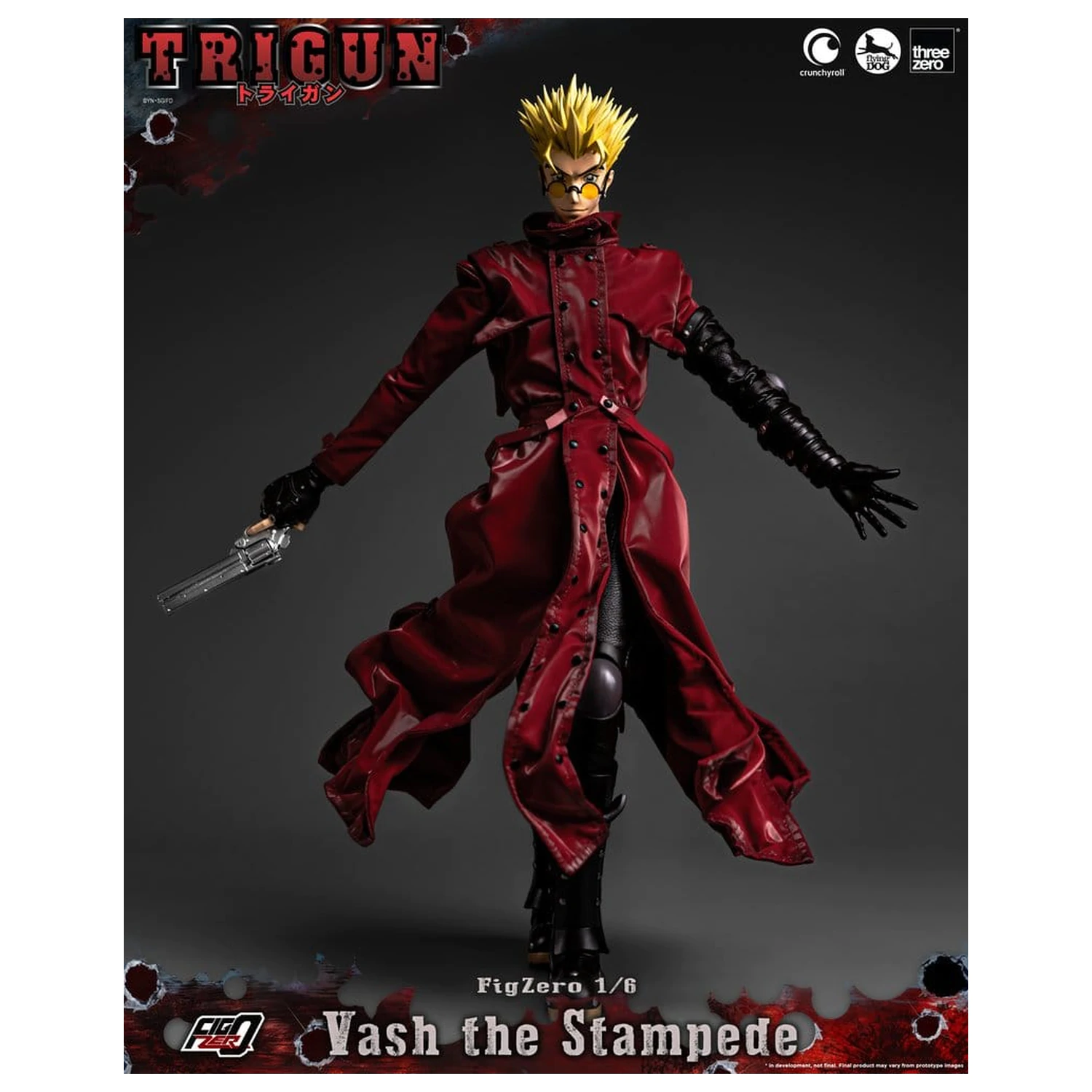 Trigun FigZero Akční figurka 1/6 Vash the Stampede 31 cm fotografii produktu