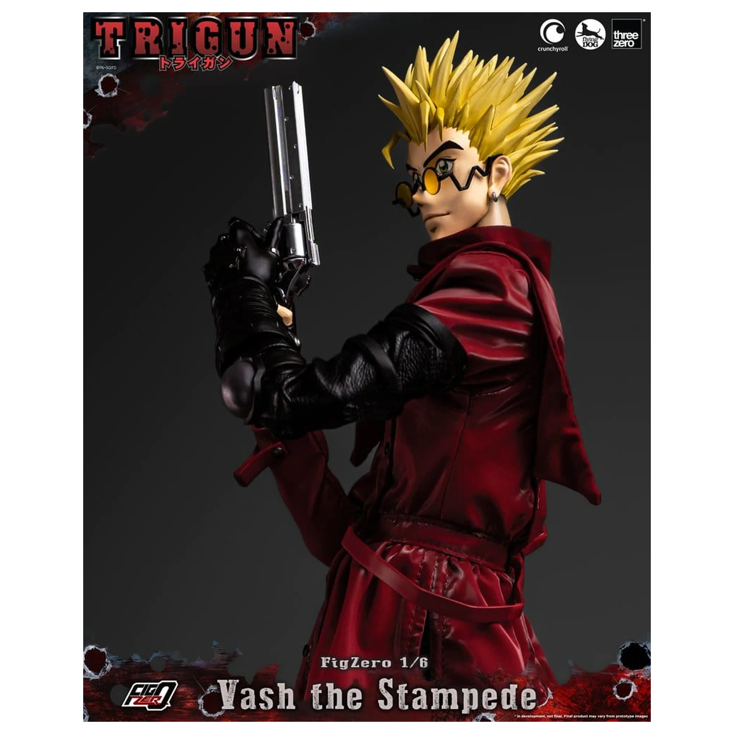 Trigun FigZero Akční figurka 1/6 Vash the Stampede 31 cm fotografii produktu