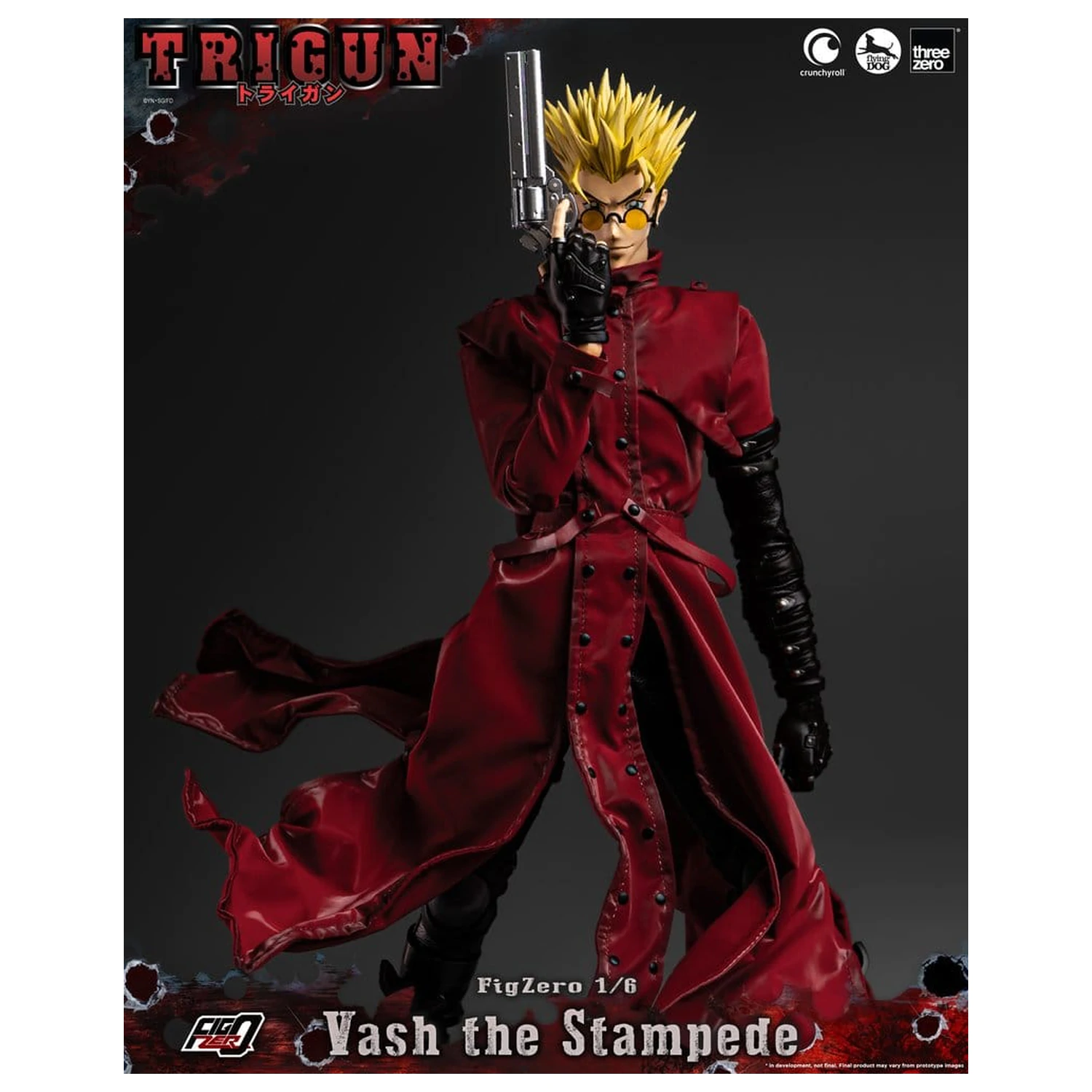 Trigun FigZero Akční figurka 1/6 Vash the Stampede 31 cm fotografii produktu
