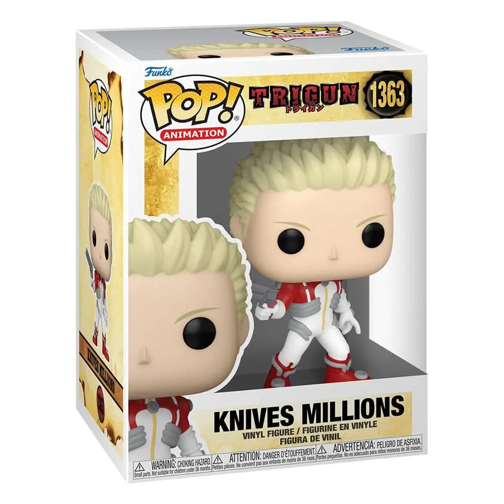 Trigun POP! Televizní vinylová figurka Knives 9 cm fotografii produktu