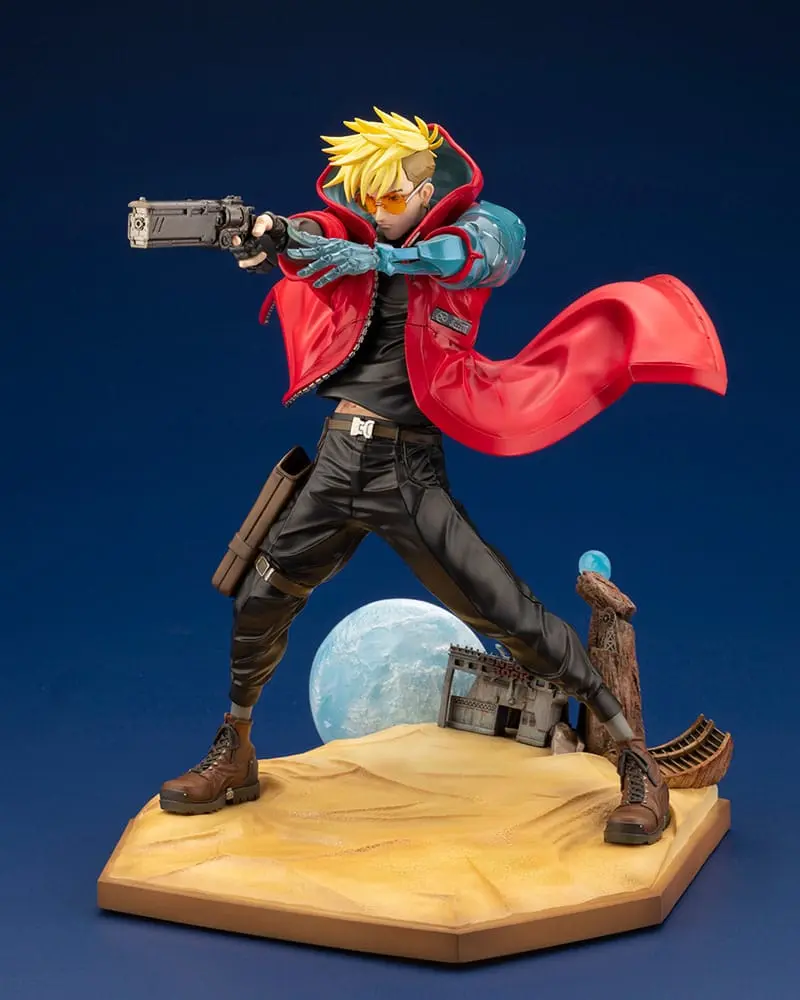 Trigun Stampede ARTFX J Socha 1/8 Vash The Stampede 22 cm fotografii produktu