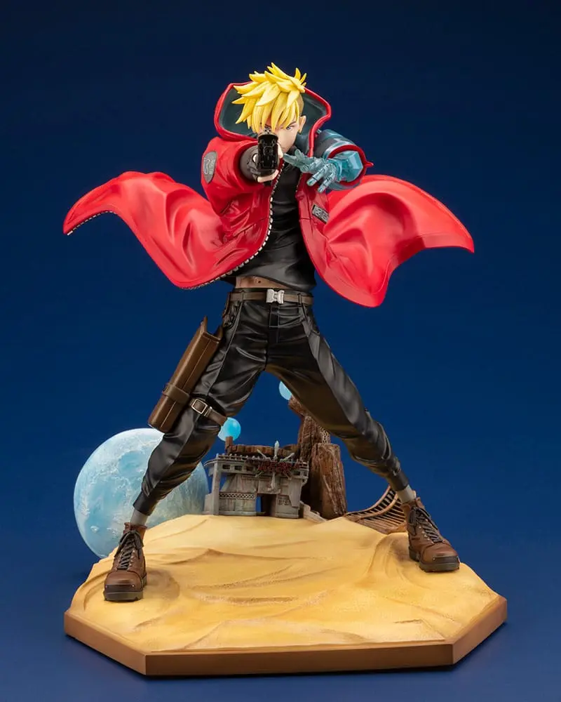 Trigun Stampede ARTFX J Socha 1/8 Vash The Stampede 22 cm fotografii produktu