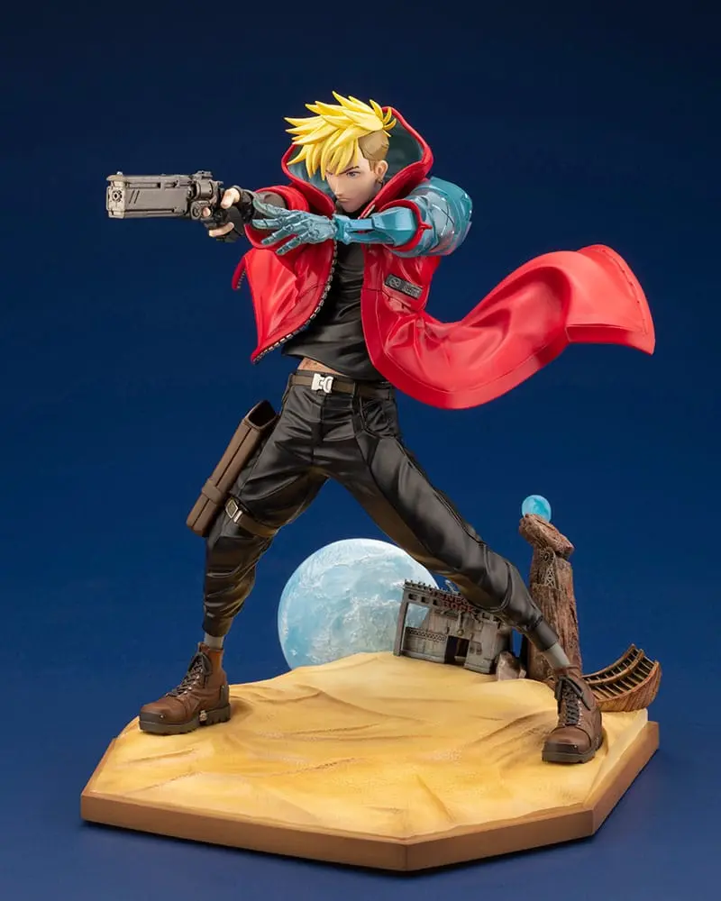 Trigun Stampede ARTFX J Socha 1/8 Vash The Stampede 22 cm fotografii produktu