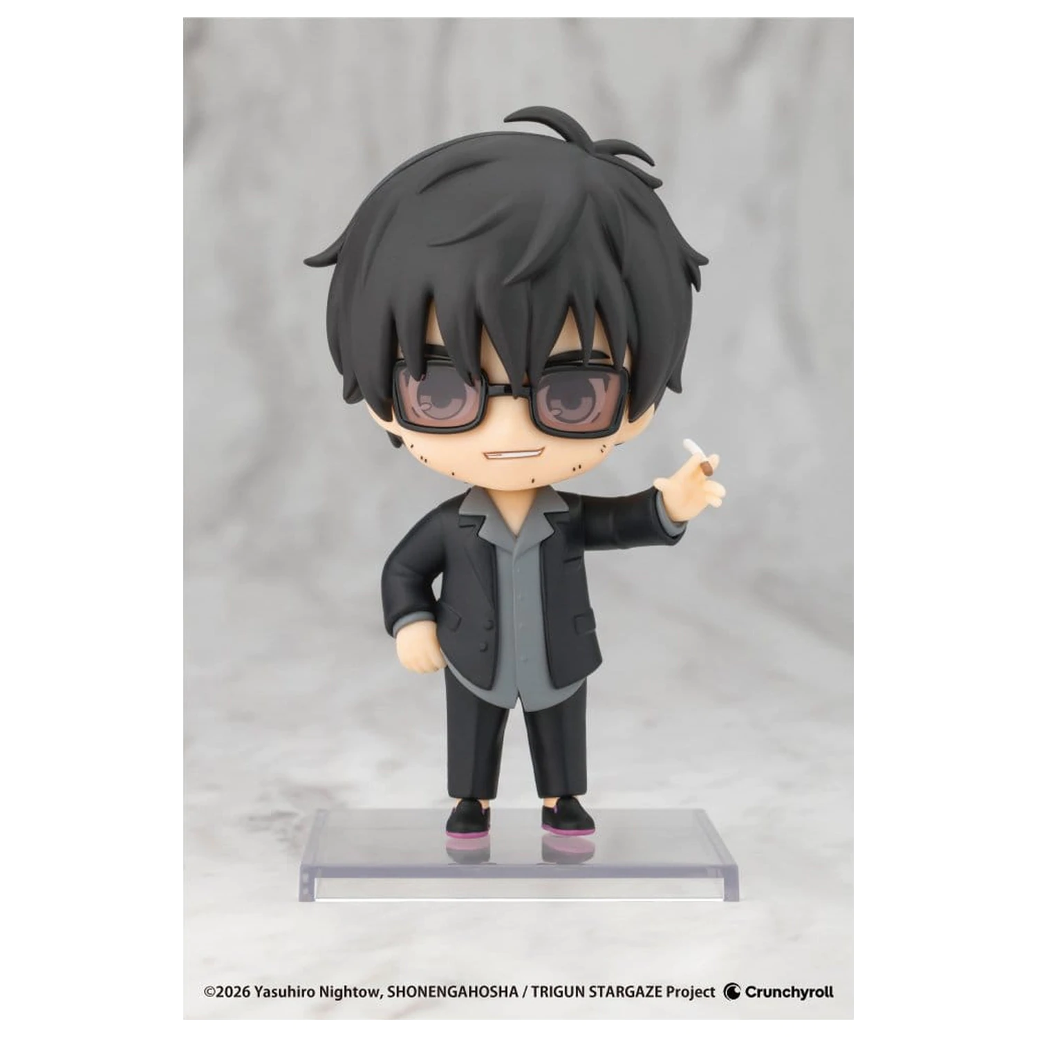 Trigun Stargaze Oshi Works Mini Mini figurka Nicholas D. Wolfwood 10 cm fotografii produktu