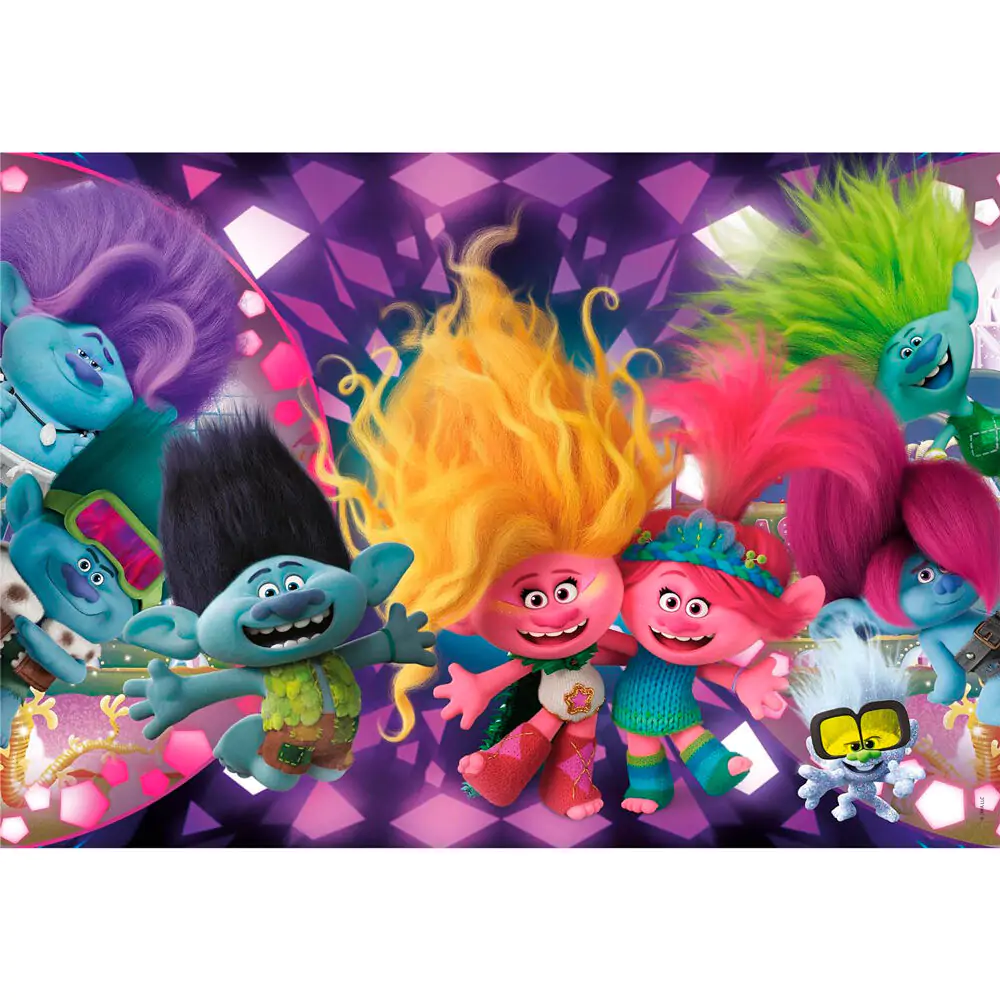 Trolls puzzle 104 dílků fotografii produktu