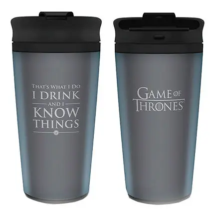 Game of Thrones I Drink And I Know Things cestovní hrnek fotografii produktu