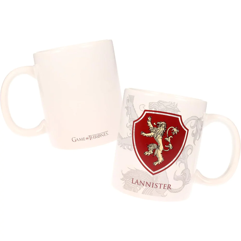 Game of Thrones Lannister shield hrnek fotografii produktu