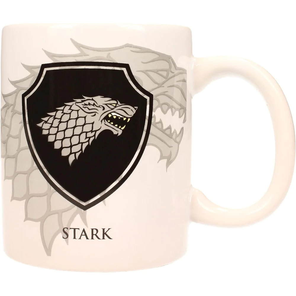 Game of Thrones Stark hrnek ve tvaru štítu fotografii produktu