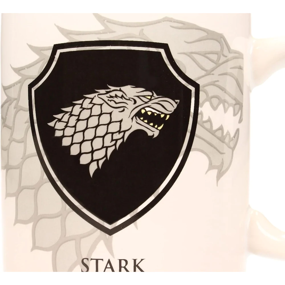 Game of Thrones Stark hrnek ve tvaru štítu fotografii produktu