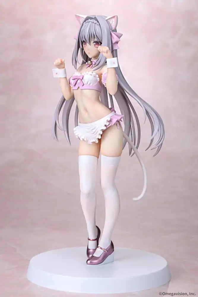 Tsuki ni Yorisou Otome no Sahou PVC Socha 1/6 Luna Sakurakouji Cat Maid Sakura Color Ver. 26 cm fotografii produktu