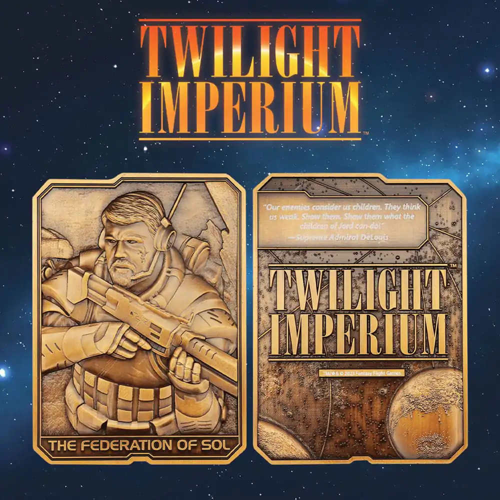 Twilight Imperium Ingot The Federation of Sol Limitovaná edice fotografii produktu