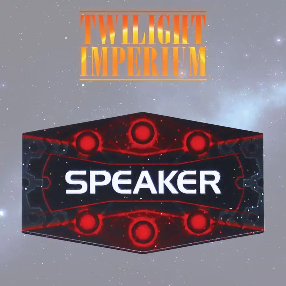 Odznak Twilight Imperium Pin Speaker fotografii produktu