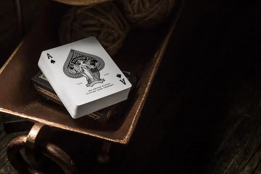 Hrací karty Tycoon Black fotografii produktu