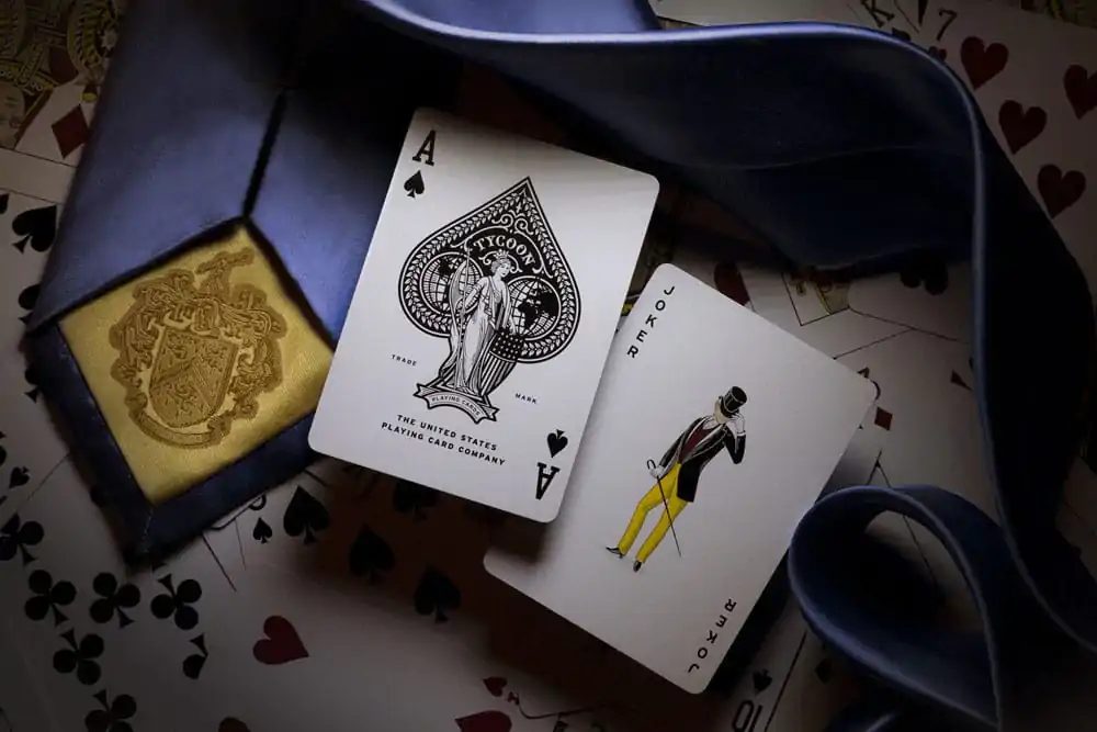 Hrací karty Tycoon Blue fotografii produktu