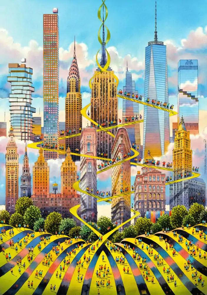 Puzzle Tytus Brzozowski New York (1000 dílků) fotografii produktu