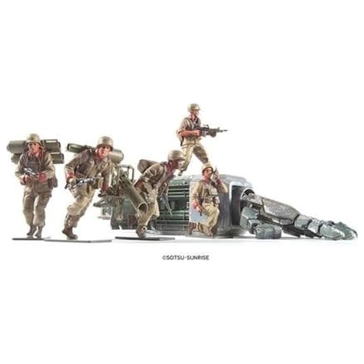 U.C. Hard Graph 1/35 Mobile Suit Gundam E.F.G.F. Anti MS Squad fotografii produktu