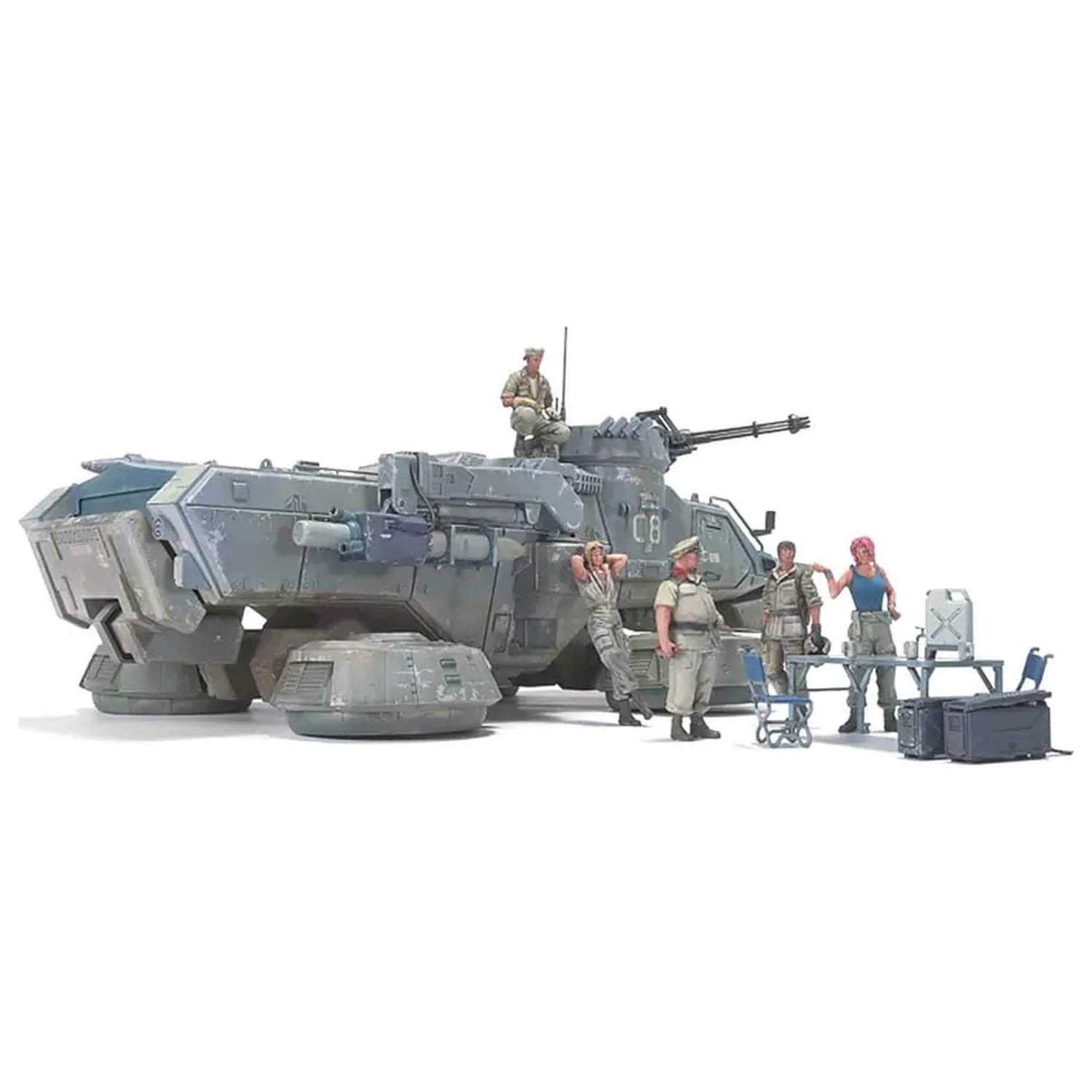 U.C. Hard Graph 1/35 Mobile Suit Gundam Earth Federation Ground Force MS Platoon at Briefing Set fotografii produktu