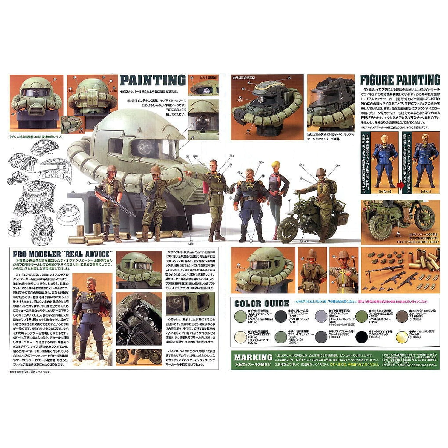 U.C. Hard Graph 1/35 Mobile Suit Gundam Ramba Ral Commando sada fotografii produktu