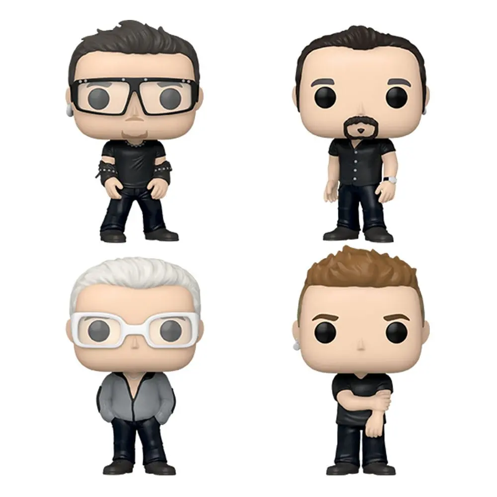 U2 POP! Alba DLX Vinylová figurka 4-Pack POP 9 cm fotografii produktu